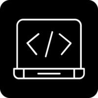 icono de vector de codificación web