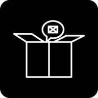 Think Outside The Box Vector Icon