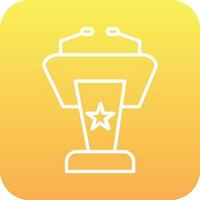 Lectern Vector Icon