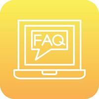 Faq Vector Icon