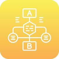 Flowchart Vector Icon