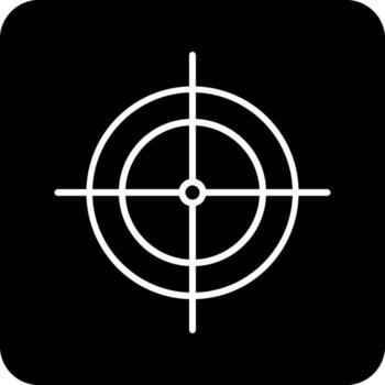 icono de vector de alcance