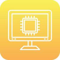 Processor Vector Icon