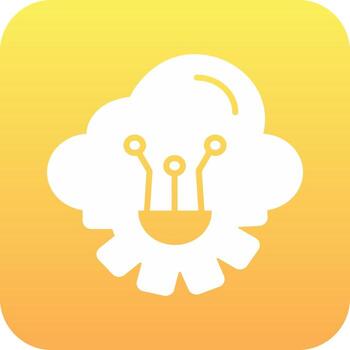 Cloud Computing Vector Icon