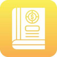 Accounting Book Vector Icon