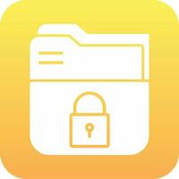 icono de vector de cifrado de datos