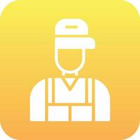 Delivery Boy Vector Icon