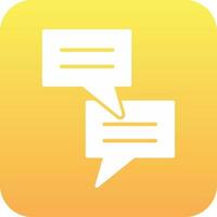 Conversation Vector Icon