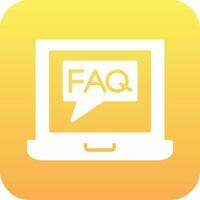Faq Vector Icon