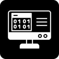 Binary Code Vector Icon