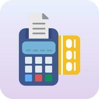 Pos Terminal Vector Icon