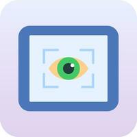 Eye Scanner Vector Icon