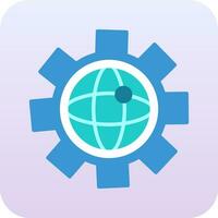 icono de vector de globalización