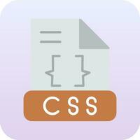 icono de vector de css