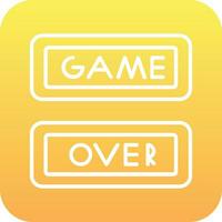 Game over Vector Icon