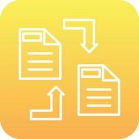 Data Transformation Vector Icon