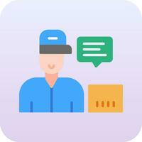 Customer Service Agent Vector Icon