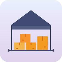 Warehouse Vector Icon