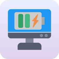Computer Screen Vector Icon