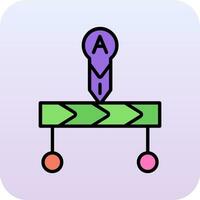 Timeline Vector Icon
