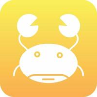 Crab Vector Icon