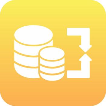 Data Migration Vector Icon