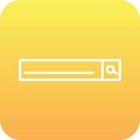 Seaching bar Vector Icon
