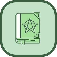 Tanakh Line filled sliped Icon vector