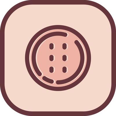 Dotted line Line filled sliped Icon