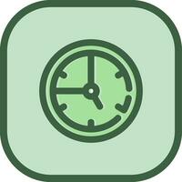 Time Line filled sliped Icon vector