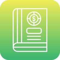 Accounting Book Vector Icon