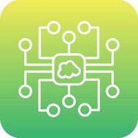 Artificial Intelligence Vector Icon