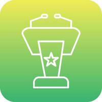 Lectern Vector Icon