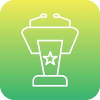 Lectern Vector Icon