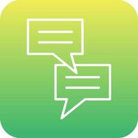 Conversation Vector Icon