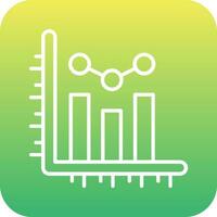 Bar chart Vector Icon