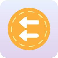Fast Backward Vector Icon