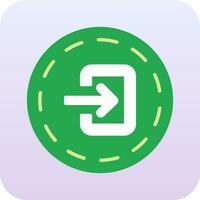 Log In Vector Icon