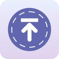 Up Arrow Upload Vector Icon