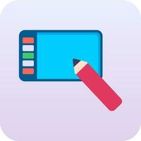 Graphic Tablet Vector Icon