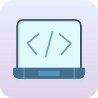 icono de vector de codificación web