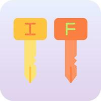 Foreign Key Vector Icon