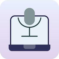 Podcast Vector Icon