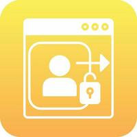 Log In Vector Icon