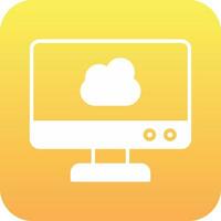 Cloud Computing Vector Icon