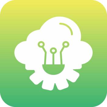 Cloud Computing Vector Icon