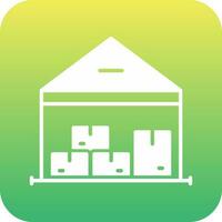 Warehouse Vector Icon