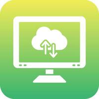 Cloud Computing Vector Icon