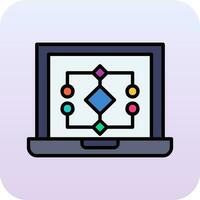 Data Model Vector Icon