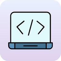 Web coding Vector Icon